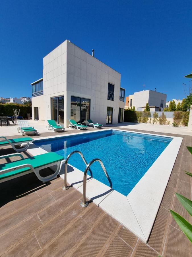 Luxury City Villa Olivia 10 - 15 Min To The Beach Oura, Private Swimming Pool Albufeira Bagian luar foto
