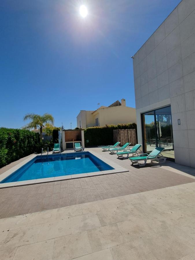 Luxury City Villa Olivia 10 - 15 Min To The Beach Oura, Private Swimming Pool Albufeira Bagian luar foto
